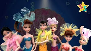 The Little Mermaid Daughters of Triton ► Doll music video [upl. by Demaria460]