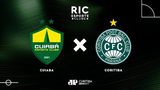 AO VIVO  Cuiabá x Coritiba  Campeonato Brasileiro 2023 [upl. by Anasxor]