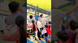 Fans gather at wankhede stadium to see virat kohli viratkohli cricket indiancricketer [upl. by Deden684]