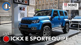 Le auto quotcinesiquot invadono Milano  DR EVO ICKX Sportequipe [upl. by Liberati]