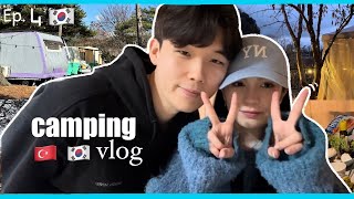 VLOG𐙚 ࣪ 🇰🇷 KOREDE KARAVANDA KAMP YAPMAK 🏕 ㅣ Ep4 [upl. by Nrek]