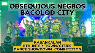 OBSEQUIOUS NEGROS BACOLOD CITY11TH INTERTOWNCITIES DANCE SHOWDOWN COMPETITION [upl. by Elliott]