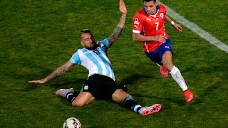 Nicolas Otamendi vs Chile Copa America 2015 HD 720p by NicoOta23 [upl. by Winou]