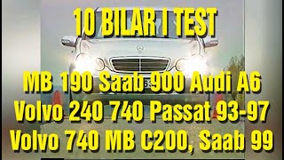 10 TESTER FRÅN 10 ÅR  Perstad Presenterar TrafikMagasinet BilTV med Perstad [upl. by Sardella]