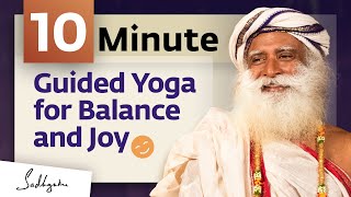 A 10Minute Yoga for Balance and Joy [upl. by Agle239]