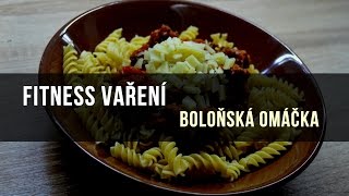 Fitness vaření  boloňská omáčka [upl. by Stavro914]