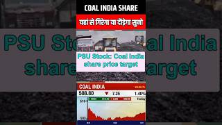 Coal India Share Coal India Share Latest News Coal India Share Target Coal India Stock Coal [upl. by Ahseyk733]