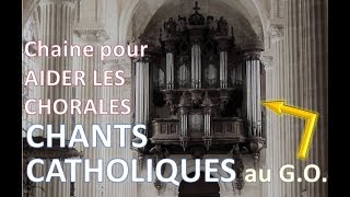 Chantez priez célébrez le Seigneur orgue et chant [upl. by Ocinemod406]