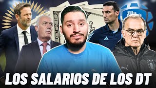 LA INCREÍBLE DIFERENCIA ENTRE LOS SUELDOS DE LOS TÉCNICOS DE CONCACAF CON LOS DE SUDAMÉRICA [upl. by Wei]