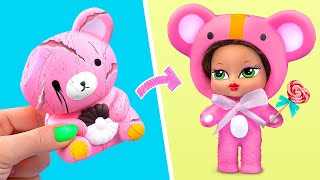 Renovación De Squishies  10 Diys Para Barbie Y Lol Surprise [upl. by Templer993]