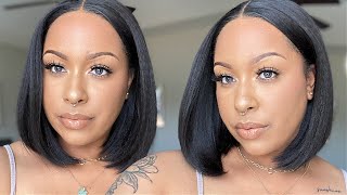 34  BOB SZN  Synthetic Yaki Bob for Everyday  Outre Melted Hairline  ISABELLA [upl. by Mur]