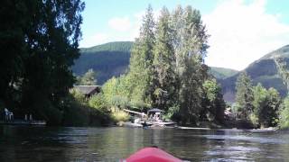 Kayaking Cowichan River Vancouver Island [upl. by Lytsyrk965]