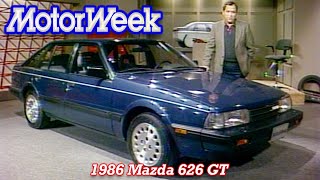 1986 Mazda 626 GT  Retro Review [upl. by Urbanna180]