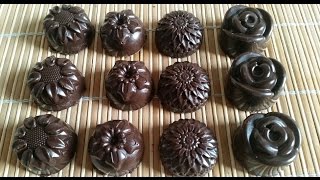 Chocolate Praline Ganache  شكلاطة بالكناش و البراليني  Ganache au chocolat praliné [upl. by Imotas13]