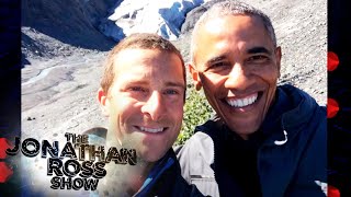 Bear Grylls On Hanging Out With Obama  Jonathan Ross Classic [upl. by Eyssej661]