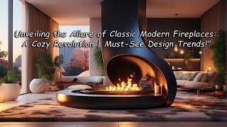 Unveiling the Allure of Classic Modern Fireplaces A Cozy Revolution  MustSee Design Trendsquot [upl. by Frasch]