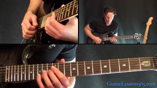 Welcome Home Sanitarium Guitar Lesson  Metallica  Outro wSolo [upl. by Conlee]