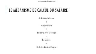 Traitement de salaire Partie I [upl. by Elane]