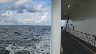 Cruising to Ocracoke Island  Amazing Clouds and Ocean Views 2 [upl. by Llebiram]