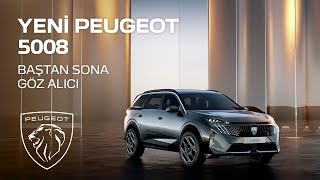 Yeni PEUGEOT 5008  Baştan Sona Göz Alıcı [upl. by Vitia]