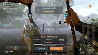 Fishing Planet  Unique Black Crappie  Neherrin River [upl. by Enniroc]