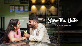 SAVE THE DATE  Brinton amp Saranya  TogetherForeverWedz [upl. by Daiz]