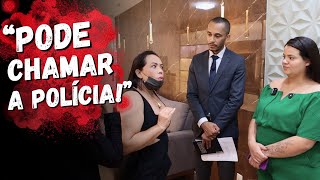 DEBOCHE ADVOGADA E DISCUSSÃO EM CLÍNICA DE ESTÉTICA DE BRASÍLIADF [upl. by Suhcnip]