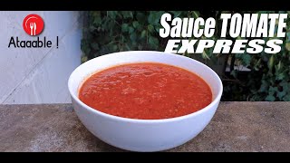 comment faire une Sauce Tomate Express [upl. by Nahtnaoj]