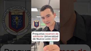 El examen de admisión de la UANL es el Exani II ¿conoces los tipos de preguntas que aparecen 🤔 👇😊 [upl. by Hayidah443]