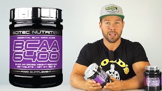 Scitec Nutrition BCAA 6400  Unser Review zu den Tabletten [upl. by Ahseekat]