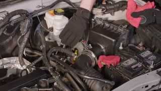 How to remove Chevy transmission cooling lines [upl. by Yedok]