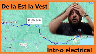 Experiment EXTREM 1000 de km cu o masina electrica in Romania de la EST la VEST [upl. by Aytida]