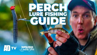 Lure Fishing For Perch In Winter  Predator Fishing Quickbite [upl. by Ykvir]