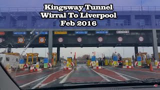 Ride through the Kingsway Tunnel Wallasey to Liverpool [upl. by Zampino]