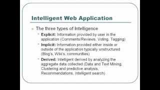 What is an Intelligent Web Application and what is web personalization [upl. by Eiduj]