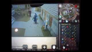 RuneScape on iPod touch [upl. by Nikal363]