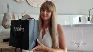 🛍Parndorf outlet🛍haul BaborPatrizia Pepe etc [upl. by Gittel]