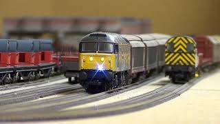 Wickham Junction Feb 2020 Still a working progress with many unfinished locos [upl. by Aek]