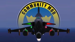 DCS JAS39 v185 Release Trailer [upl. by Ynattir756]