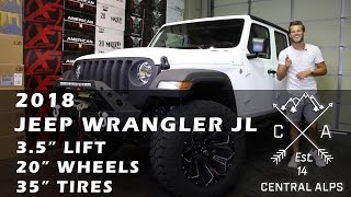 2018 Jeep Wrangler JL 35quot RCX Lift Kit 20quot Wheels 35quot Tires [upl. by Matilda]