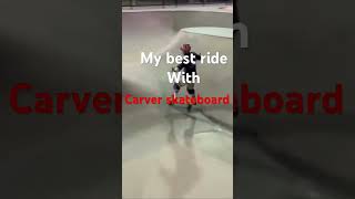 Surf skate style with Carver skateboard [upl. by Haerb]