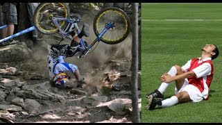 Mountain Bike vs Football [upl. by Atalayah]