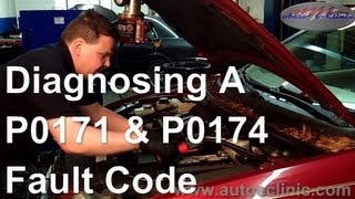 How to Diagnose OBD II Fault Codes P0171 and P0174 Leaking Intake and EGR Valve 06 Ford Freestyle [upl. by Aneekal]