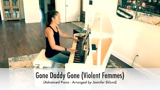 Gone Daddy Gone Violent Femmes  Advanced Piano Sheet Music [upl. by Etnahc]