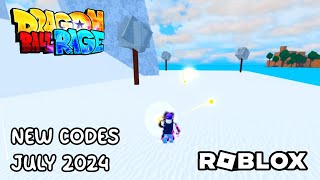 Roblox Dragon Ball Rage Codes July 2024 [upl. by Bella450]