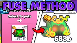 The BEST FUSE METHOD To Get BEST PETS In PET SIMULATOR 99 [upl. by Anert]