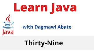 39 Learn Java with DagmawiAbate Casting Amharic [upl. by Anaujait562]