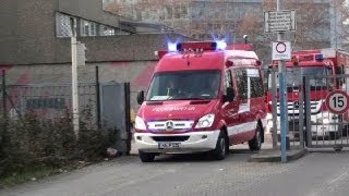 Neuer ELW BDienst  HLF 3020 Berufsfeuerwehr Mannheim FW Mitte [upl. by Dripps887]