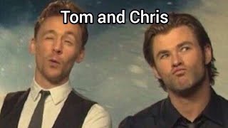 Tom Hiddleston and Chris Hemsworth being brothers for 3 minutes straight [upl. by Atibat463]