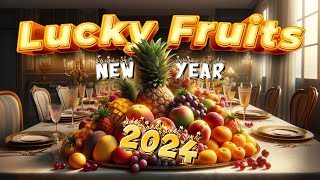 10 Lucky Fruits for New Years Eve 2024 [upl. by Nylehtak]